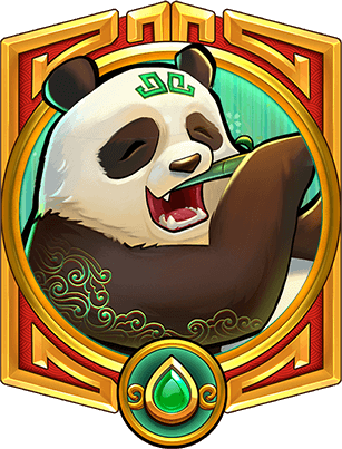 Big Bamboo slot game screen showing bamboo reels and a panda symbol