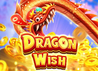 Dragon Wish slot game screen showing oriental dragon theme elements